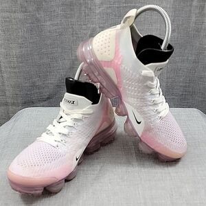 Nike Air Vapormax Flyknit 2 Hydrogen Blue Pink 942843-102 women's SZ 7